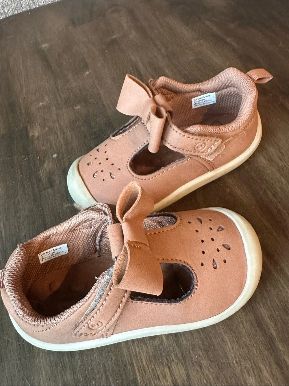Brown Bow Mary Jane Shoes